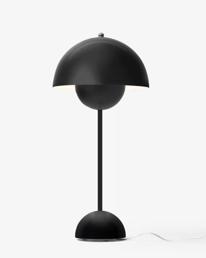 FLOWERPOT TABLE LAMP ブラックブルー