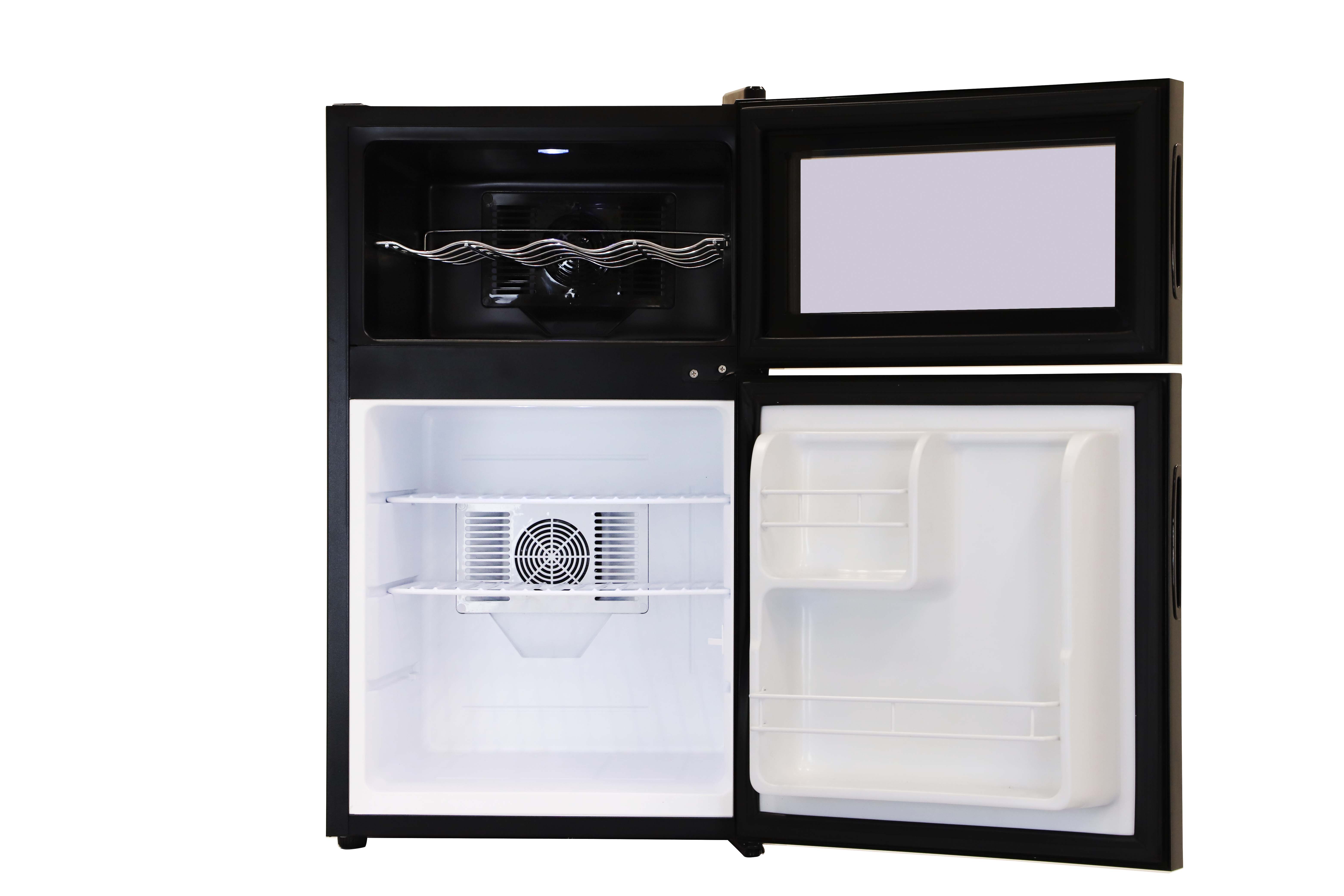 2ドア ミラーガラス冷蔵庫一体型ワインクーラー 62L「WRH-M262」